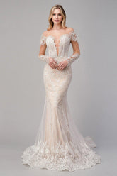 Bohemian Long Mermaid Bridal Dress Sale